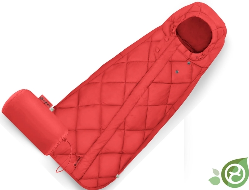 cybex snogga mini 2 uniwersalny spiworek hibiscus red czerwony