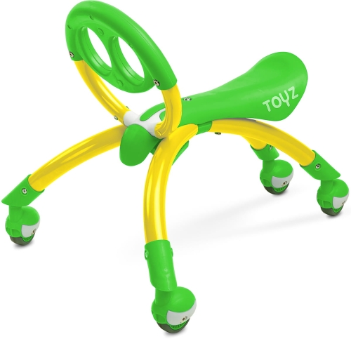 Toyz by Caretero Beetle - pchacz i jeździk 2w1 | Green