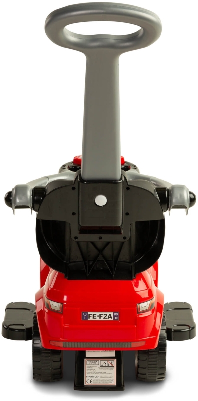 toyz by caretero pchacz chodzik jezdzik 3w1 czerwony