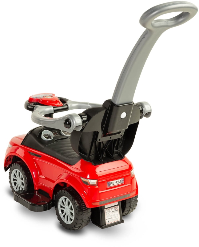 toyz by caretero pchacz chodzik jezdzik 3w1 czerwony