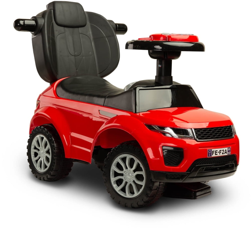 toyz by caretero pchacz chodzik jezdzik 3w1 czerwony