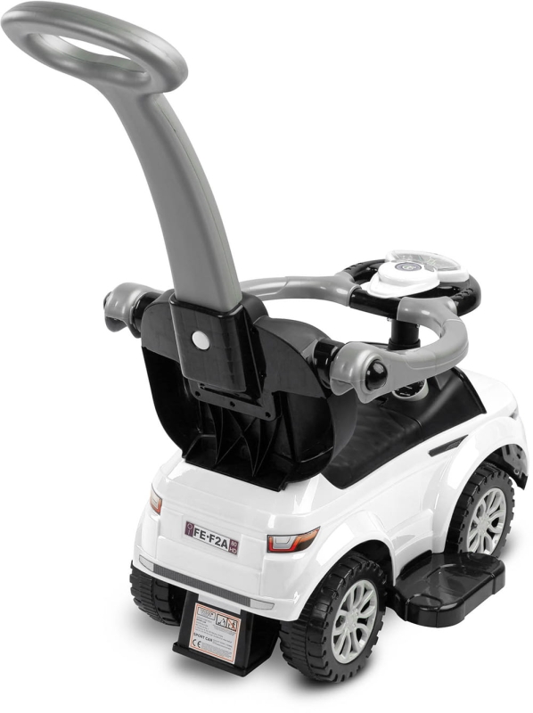 toyz by caretero spor car pchacz chodzik jezdzik bialy