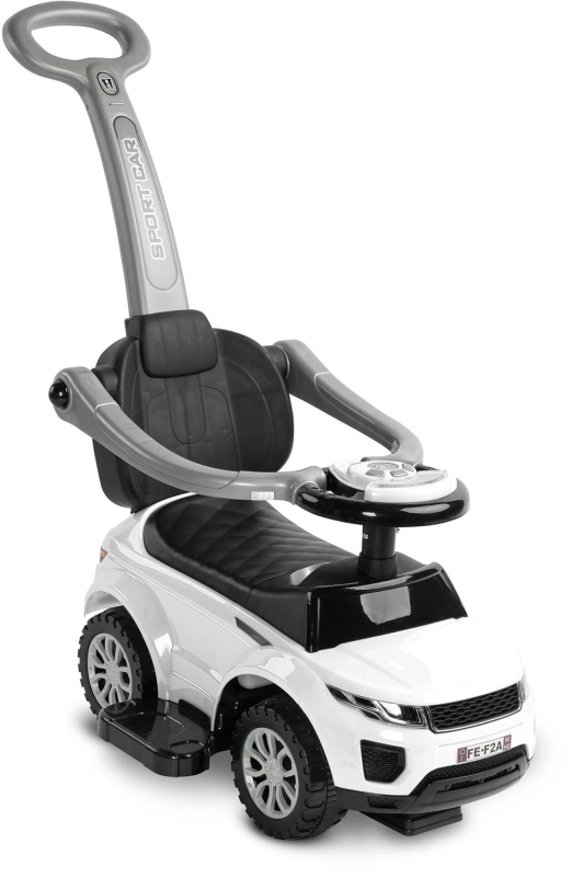 toyz by caretero spor car pchacz chodzik jezdzik bialy