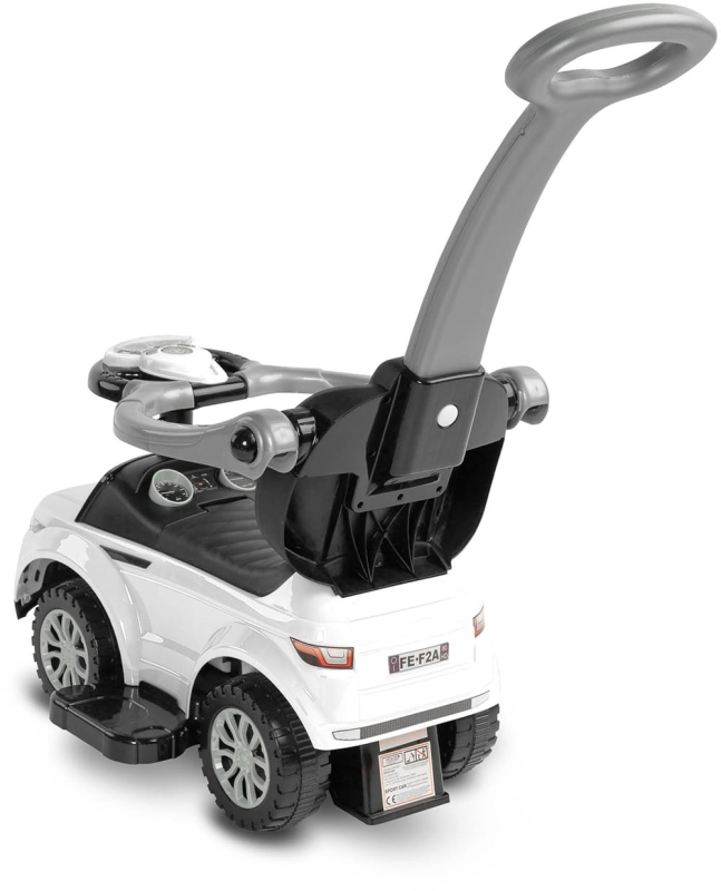 toyz by caretero spor car pchacz chodzik jezdzik bialy