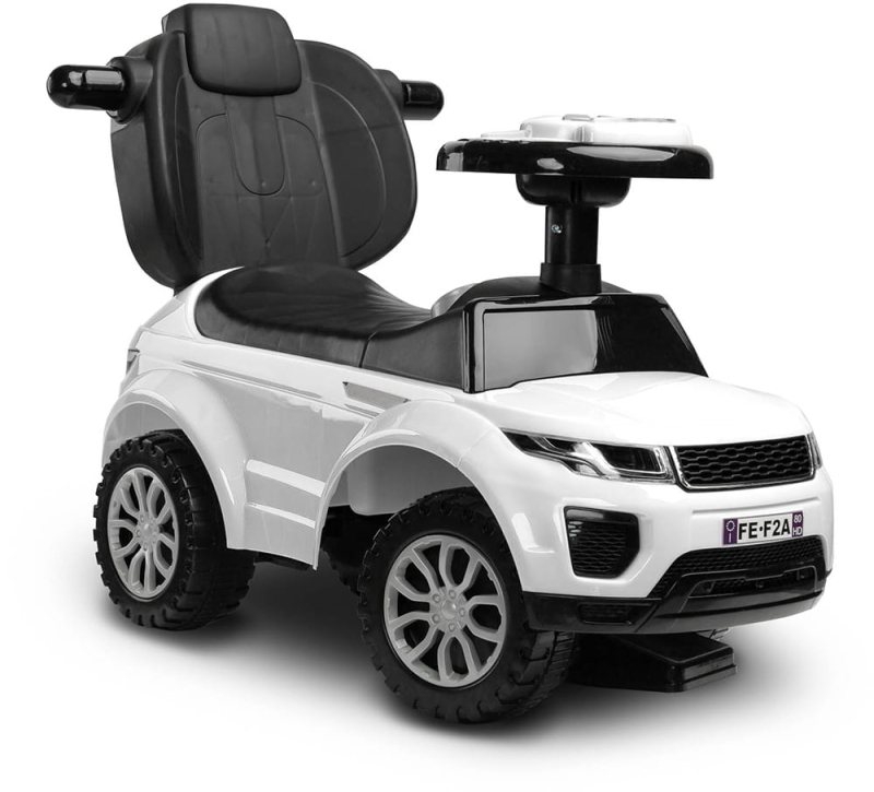 toyz by caretero spor car pchacz chodzik jezdzik bialy