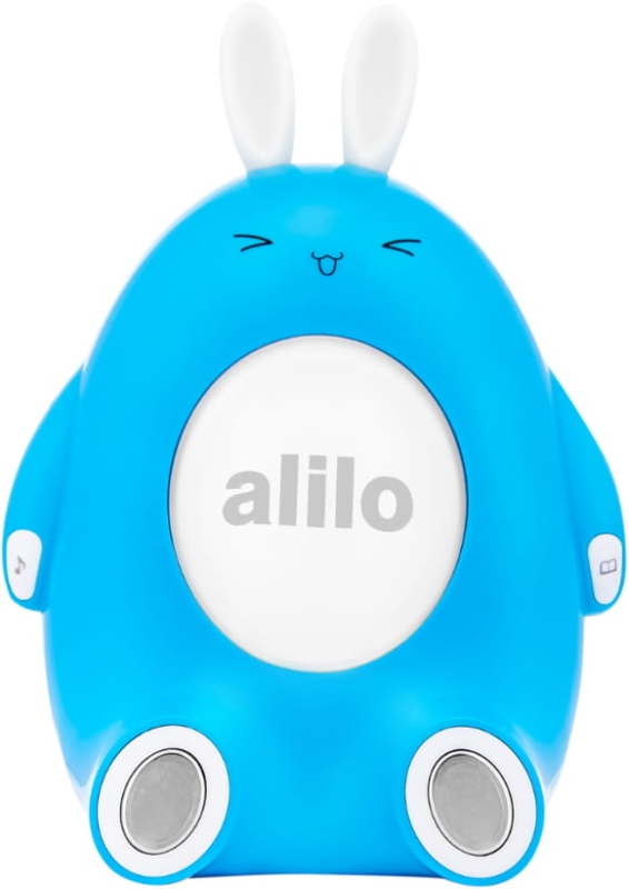 alilo interaktywna zabawka edukacyjna happy bunny niebieski