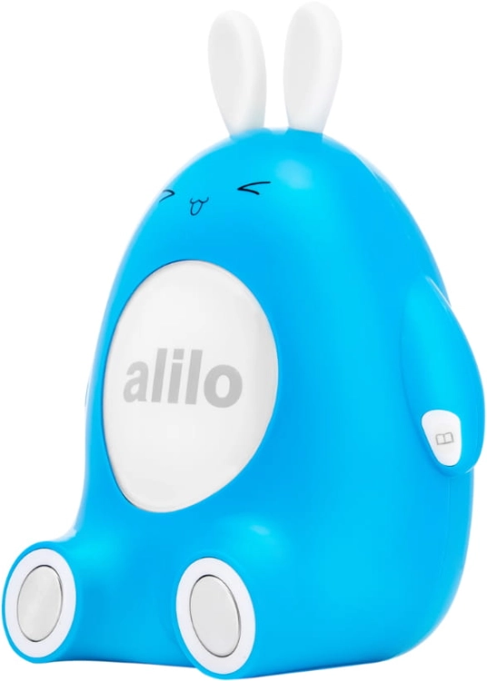 alilo interaktywna zabawka edukacyjna happy bunny niebieski