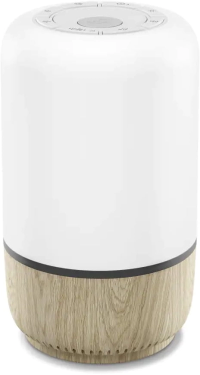 maxi cosi connected home soothe glosnik z lampka white wood