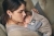 BabyBjorn Baby Carrier Mini Cotton – małe nosidełko dla noworodka | Grey Beige