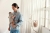 BabyBjorn Baby Carrier Mini Cotton – małe nosidełko dla noworodka | Grey Beige