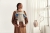 BabyBjorn Baby Carrier Mini Cotton – małe nosidełko dla noworodka | Grey Beige