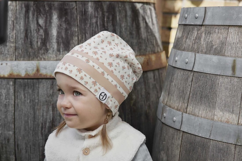Elodie Details - modalowa czapka dziecięca 1-2 Lata | Autumn Rose New