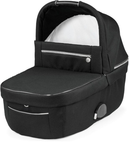 pegperego culla grande gondola do wozka vivace i veloce black shine czarny