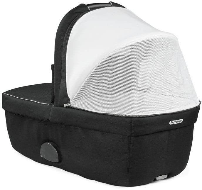 pegperego culla grande gondola do wozka vivace i veloce black shine czarny