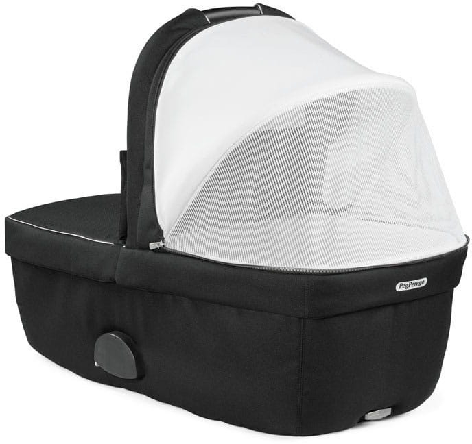 pegperego culla grande gondola do wozka vivace i veloce black shine czarny