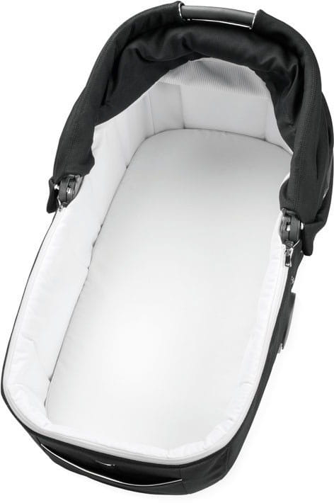pegperego culla grande gondola do wozka vivace i veloce black shine czarny