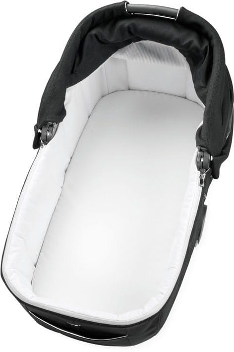 pegperego culla grande gondola do wozka vivace i veloce black shine czarny