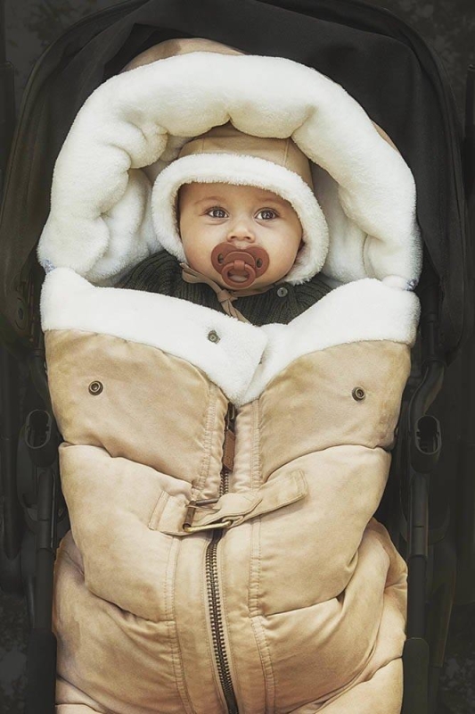 Elodie Details Winter Bonnet - zimowa czapka dziecięca 3-6 mc | Alcantara