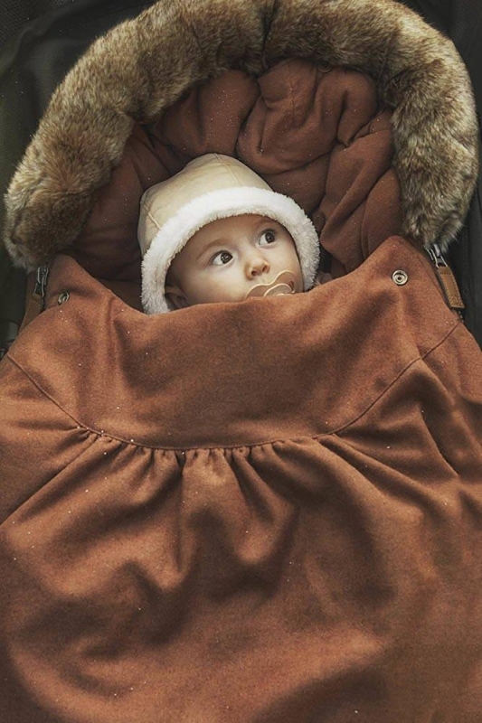 Elodie Details Winter Bonnet - zimowa czapka dziecięca 6-12 mc | Alcantara
