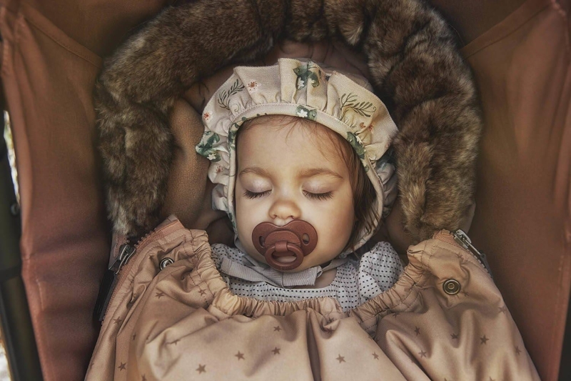 Elodie Details Winter Bonnet - zimowa czapka dziecięca 0-3 mc | Meadow Blossom