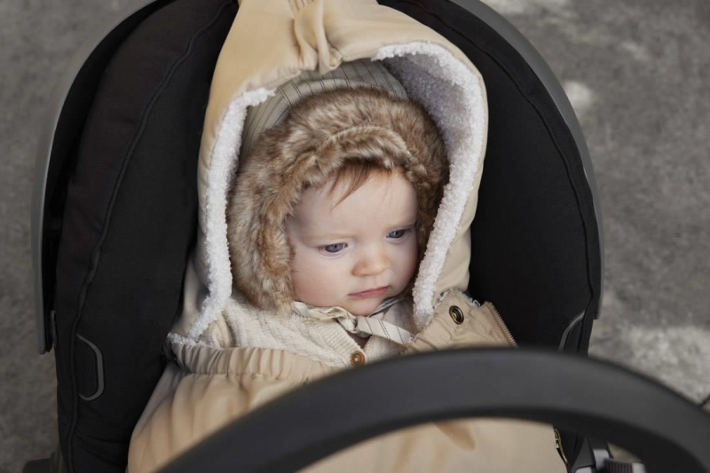 Elodie Details Winter Bonnet - zimowa czapka dziecięca 0-3 mc | Pinstripe