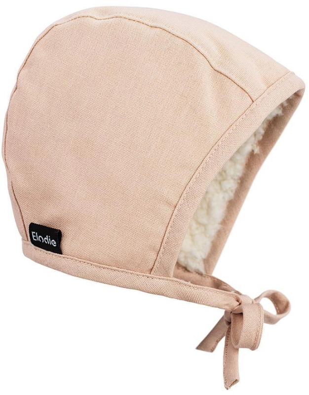 Elodie Details Winter Bonnet - zimowa czapka dziecięca 1-2 lata | Powder Pink
