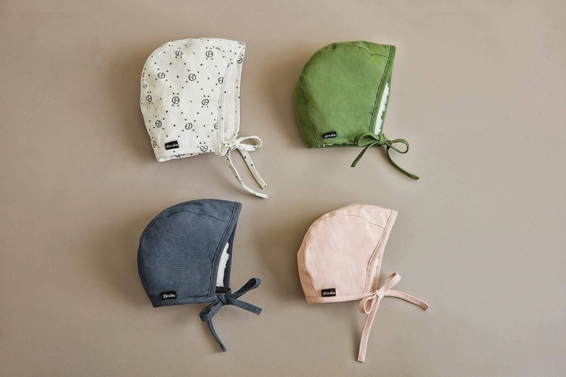 Elodie Details Winter Bonnet - zimowa czapka dziecięca 1-2 lata | Powder Pink