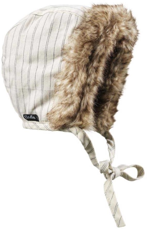 Elodie Details Winter Bonnet - zimowa czapka dziecięca 3-6 mc | Pinstripe