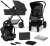 kinderkraft moov ct wozek 3w1 z fotelikiem black czarny