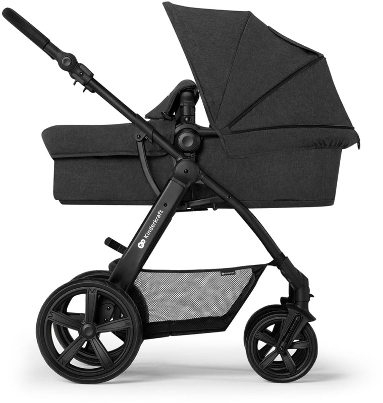kinderkraft moov ct wozek 3w1 z fotelikiem black czarny
