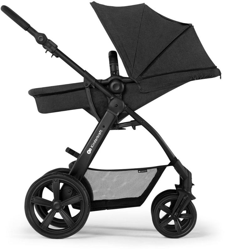 kinderkraft moov ct wozek 3w1 z fotelikiem black czarny