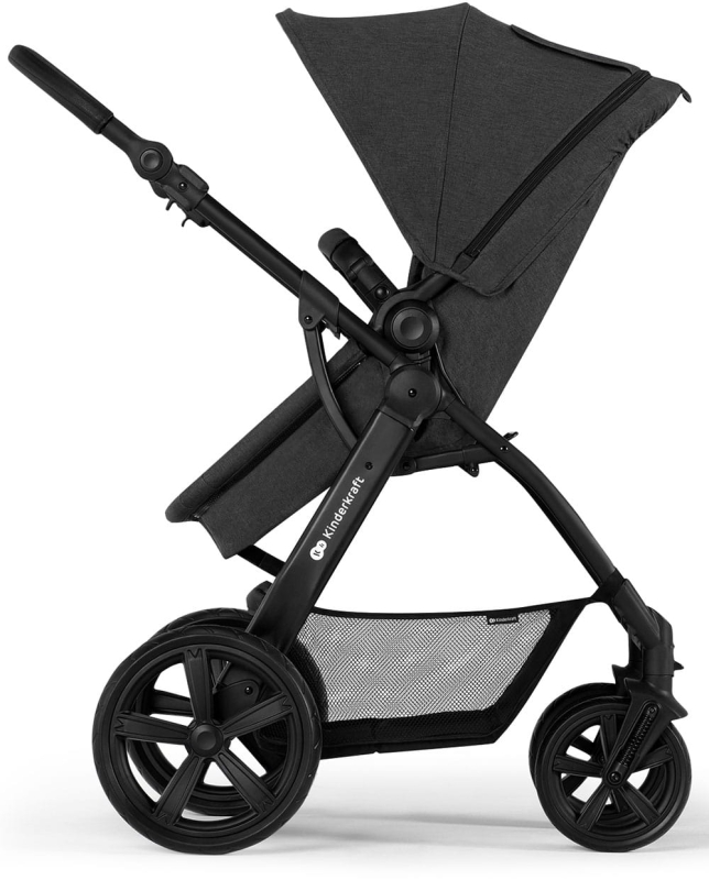 kinderkraft moov ct wozek 3w1 z fotelikiem black czarny