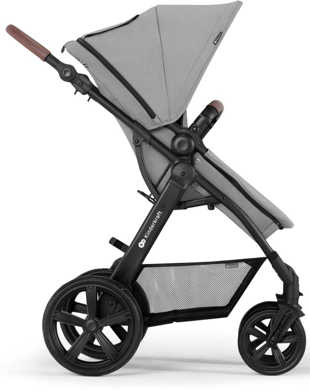 kinderkraft wozek wielofunkcyjny 3w1 z fotelikiem moov ct grey szary