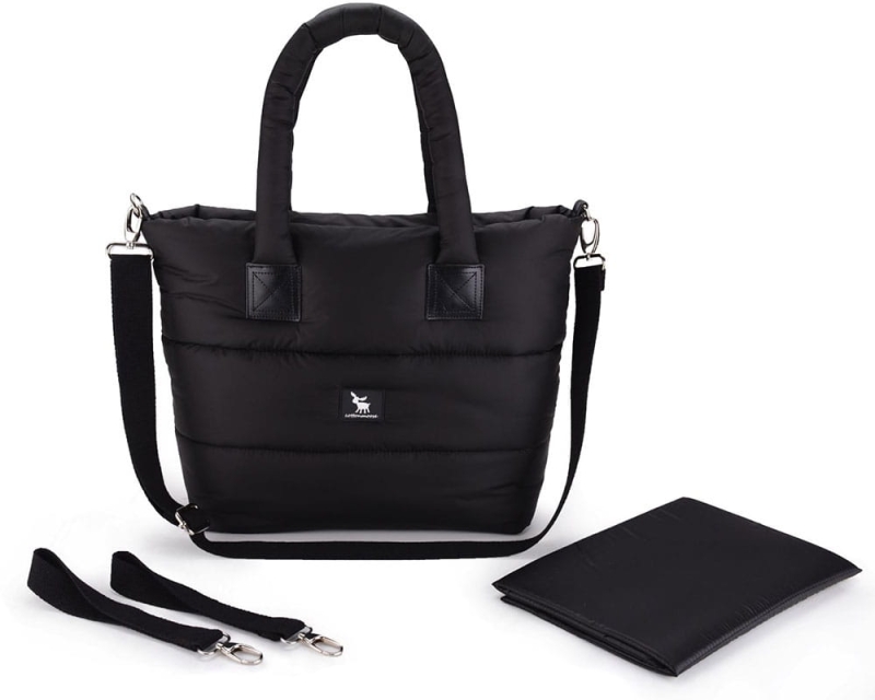 cottonmoose moose torba pielegnacyjna do wozka black czarna