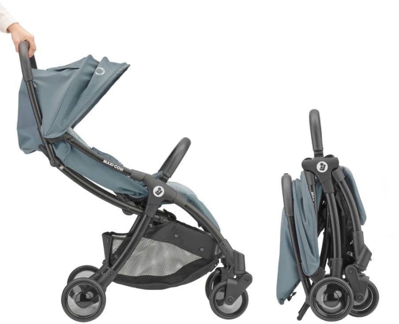 maxi cosi jaya 2 lekki wozek spacerowy essential grey szary