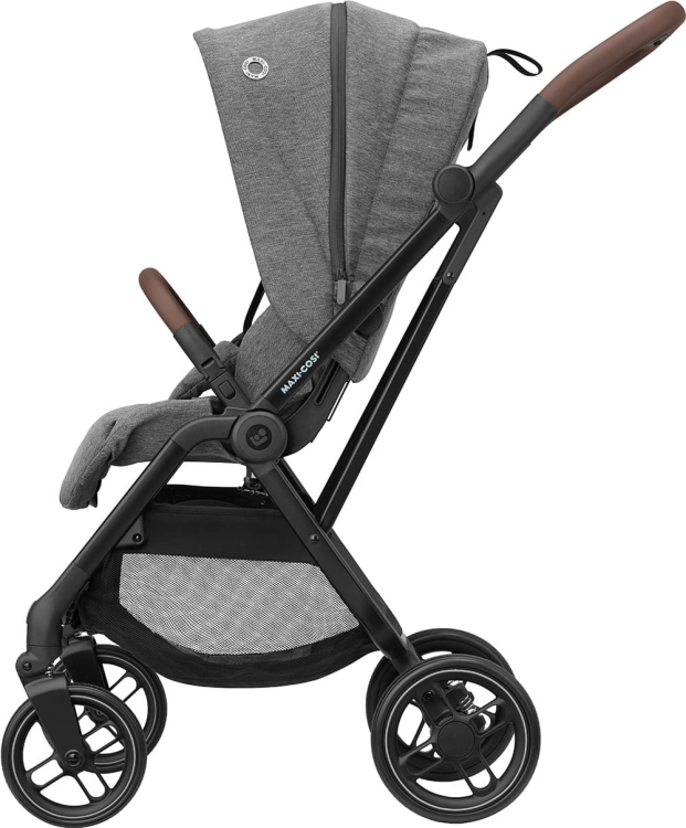 maxi cosi leona 2 select grey spacerowka szara bokiem