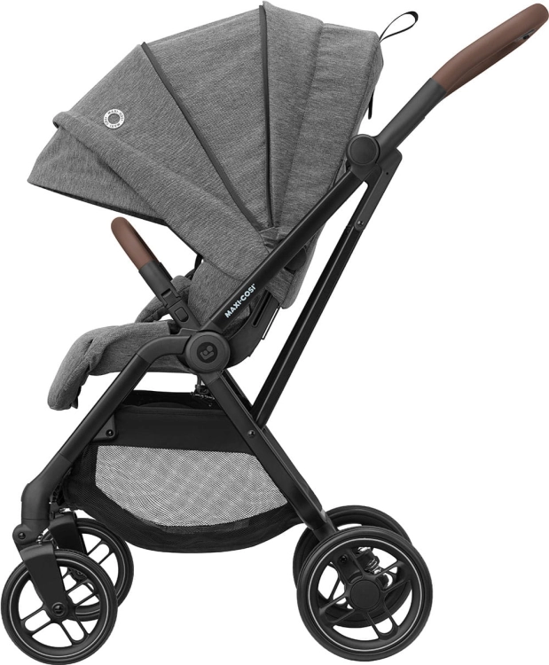 maxi cosi leona 2 select grey spacerowka szara regulowany daszek