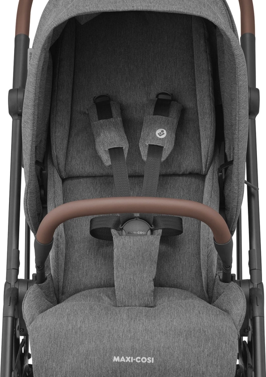 maxi cosi leona 2 select grey spacerowka szara wygodne siedzisko