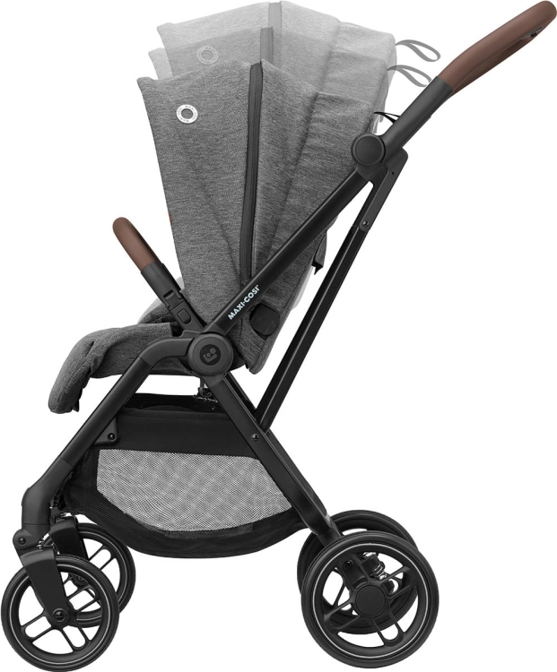 maxi cosi leona 2 select grey spacerowka szara wydluzane oparcie