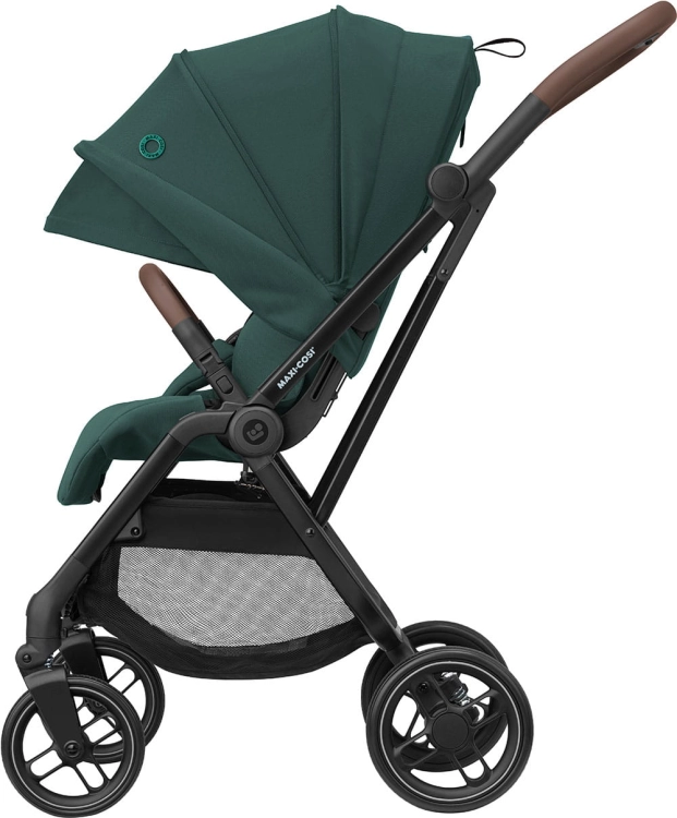 maxi cosi leona2 essential green spacerowka zielona regulowany daszek