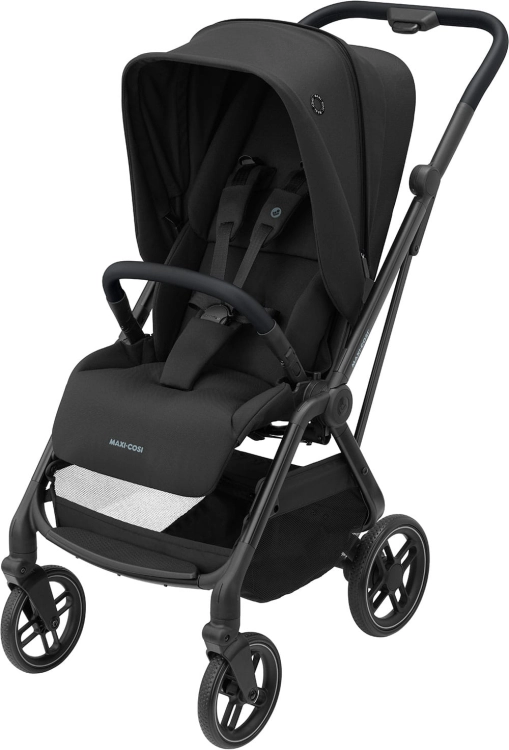 maxi cosi leona2 spacerowka essential black czarna