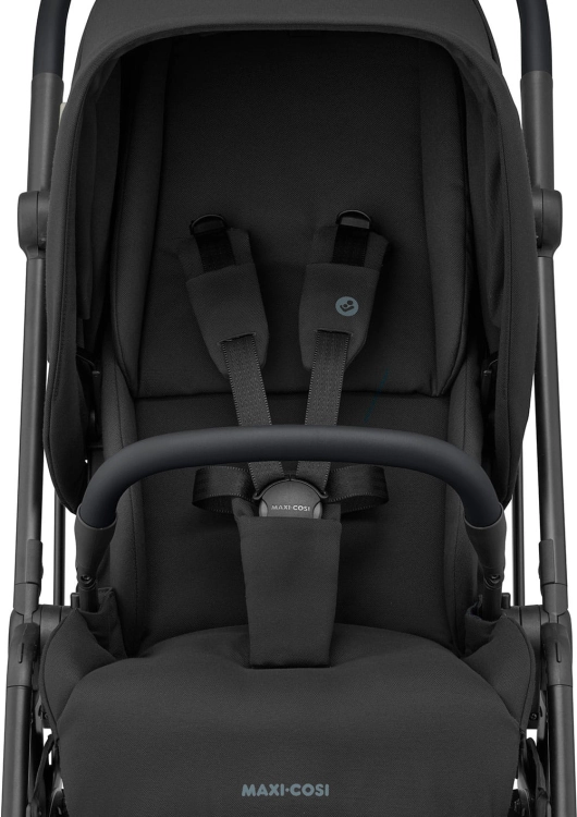 maxi cosi leona2 spacerowka essential black czarna siedzisko
