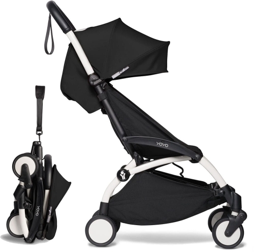 BABYZEN YOYO 2 - lekki wózek spacerowy | Black White
