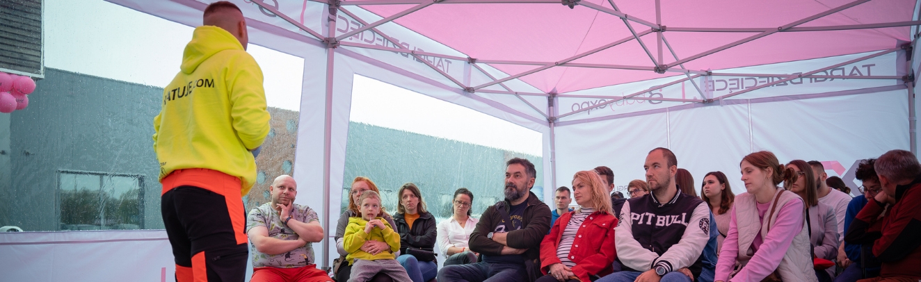 Targi dziecięce babyexpo Żory warsztaty pierwsza pomoc