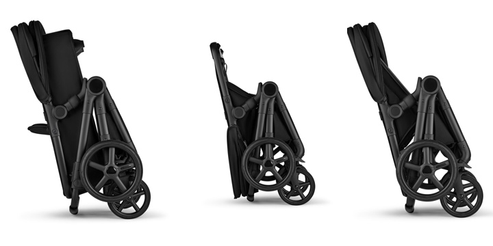 Bugaboo Cub wozek kompaktowy po zlozeniu