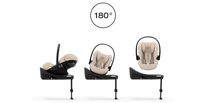 Fotelik 0-13 kg Cybex obrót o 180 stopni