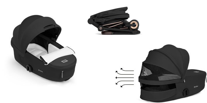 Cybex Coya Comfort składana gondola