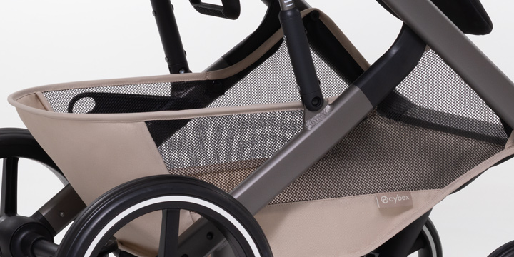 Wózek z dużym koszem cybex