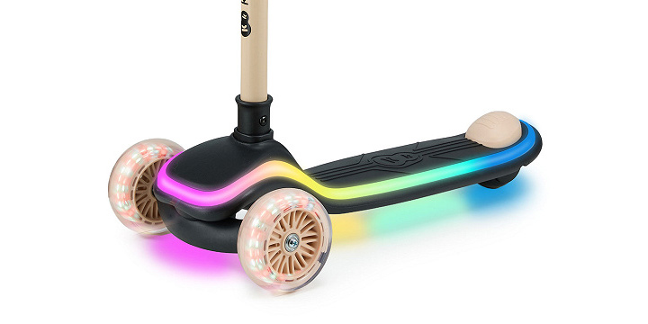 Kinderkraft LED Raket hulajnoga dziecięca świecące kółka