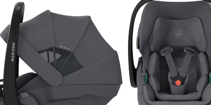 Fotelik Maxi-Cosi 0-13 kg z budką i wkładką dla noworodka 